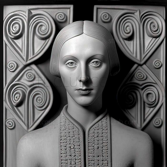 3D model Claude Cahun (STL)